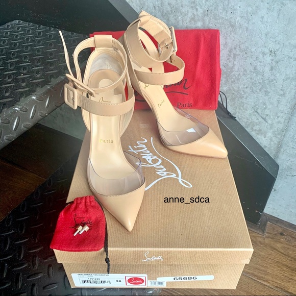 NWB Multimiss PVC Leather Buckle Strap Heels - Picture 9 of 16